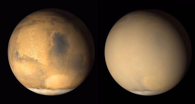 火星又起沙尘暴，整个星球都变色了，卫星都看不清火星-1.jpg