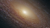 Flocculent spiral NGC 2841-1920X1080