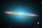 红外波段的草帽星系