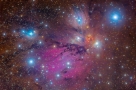 NGC 2170：天使星云的静物画