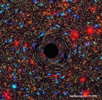 黑洞也是由分子组成的？