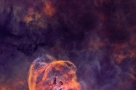 没有恒星的恒星形成区NGC 3582
