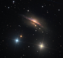 NGC 1055的肖像画