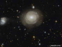 椭圆星系PGC 42871内的恒星气壳