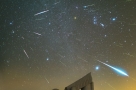 兴隆观测站上空的双子座流星
