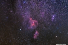 彗星、心脏星云与灵魂星云