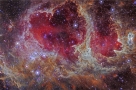 W5:恒星形成云柱