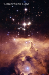 NGC 6357:大质量恒星的大教堂