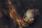 御夫座AE星和火焰星星云