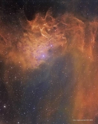 IC 405：火焰恒星星云