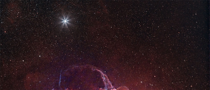 Simeis 147：意大利面状星云超新星遗迹