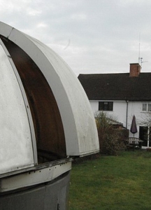 自家后院建天文台 拍摄太阳美景